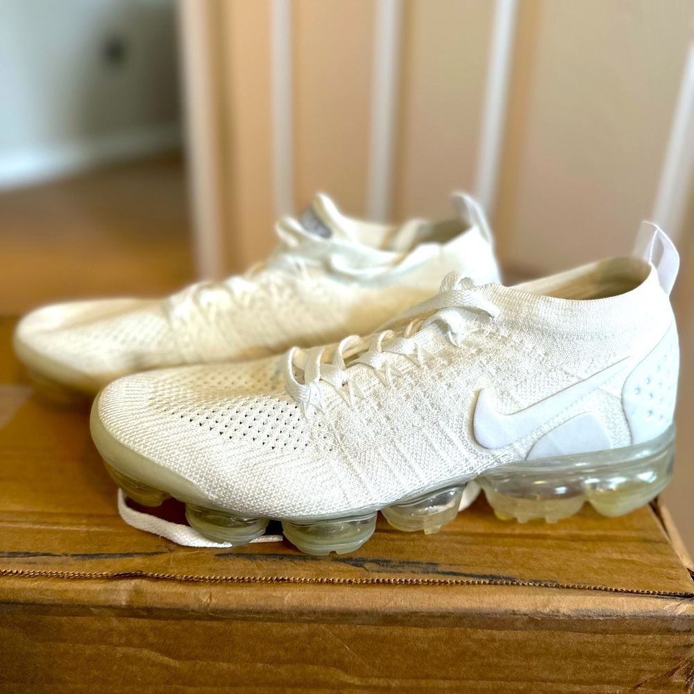 White Nike VaporMax